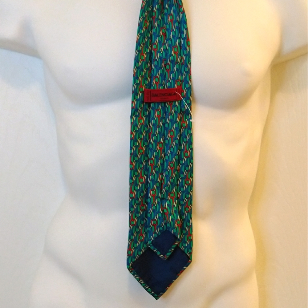 🇨🇵Auth Balenciaga silk tie - Picture 4 of 6